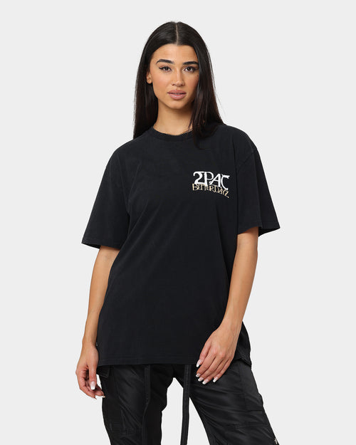 Tupac Better Dayz Vintage T-Shirt Washed Black