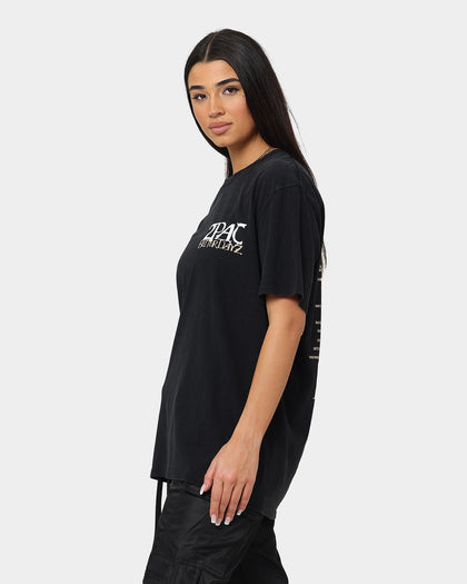 Tupac Better Dayz Vintage T-Shirt Washed Black