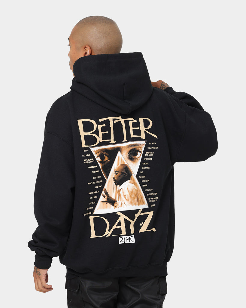 Tupac Better Dayz Hoodie Black | Culture Kings US