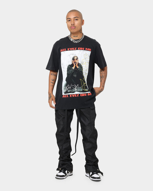 Tupac Eyez On Me Signature Vintage T-Shirt Washed Black