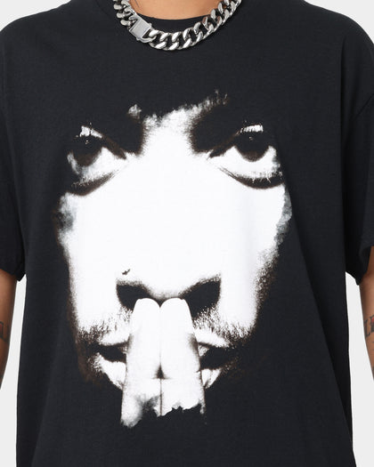 Tupac R U Still Down Tracklist T-Shirt Black