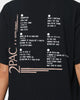 Tupac R U Still Down Tracklist T-Shirt Black