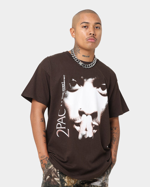 Tupac R U Still Down T-Shirt Dark Chocolate