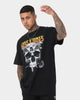 Gun N Roses Skull Split Vintage T-Shirt Washed Black
