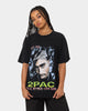 Tupac All Eyez On Me Vintage T-Shirt Washed Black