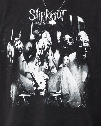 Slipknot Self Titled Vintage T-Shirt Washed Black