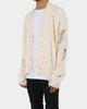 MNML Distressed Cardigan Off White