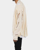 MNML Distressed Cardigan Off White