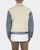 MNML Sherpa Body Trucker Jacket Blue/White