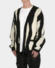 MNML Zebra Cardigan Black/Natural