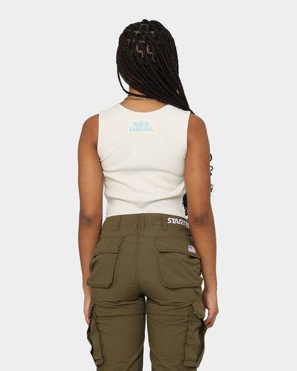 National Collegiate Athletic Association Women's University of North Carolina Tar Heels Classic Rib Tank White Sand