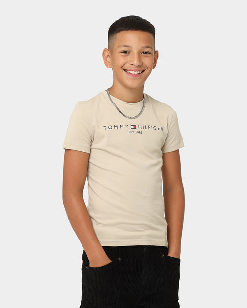 Tommy Hilfiger Kids' Essential T-Shirt Savannah Sand