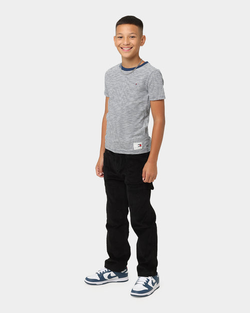 Tommy Hilfiger Kids' Indigo Stripe Short Sleeve T-Shirt Blue Stripe