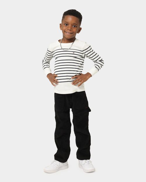 Tommy Hilfiger Kids' Stripe Long Sleeve T-Shirt Ancient White Stripe