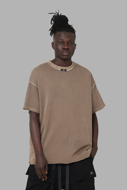 DXXMLife L-5 Txnal Oversized T-Shirt Brown/Brown