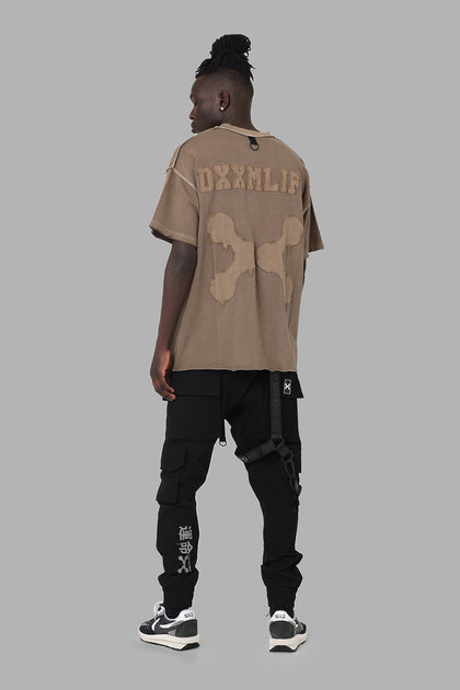 DXXMLife L-5 Txnal Oversized T-Shirt Brown/Brown