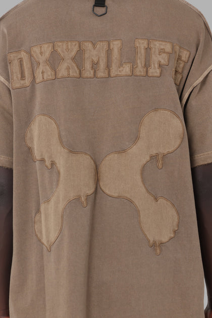 DXXMLife L-5 Txnal Oversized T-Shirt Brown/Brown