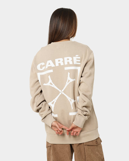 Carre Target Premium Crewneck Sand