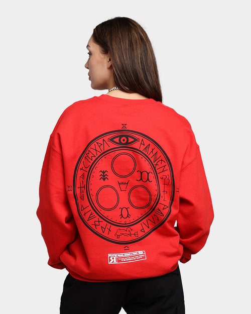 Rats Get Fat X Silent Hill Halo Of The Sun Crewneck Red