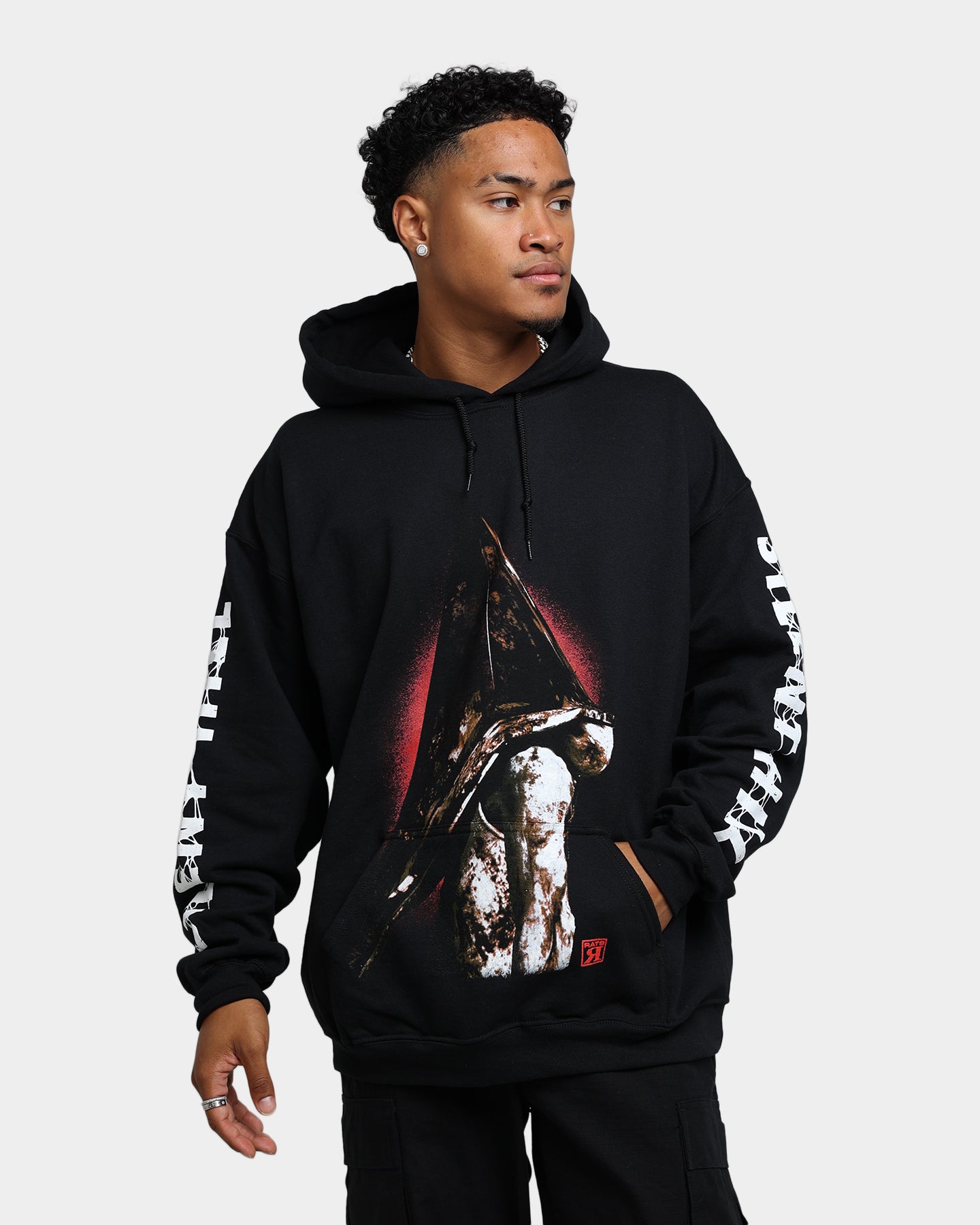 Rats Get Fat X Silent Hill Pyramid Head Hoodie Black | Culture