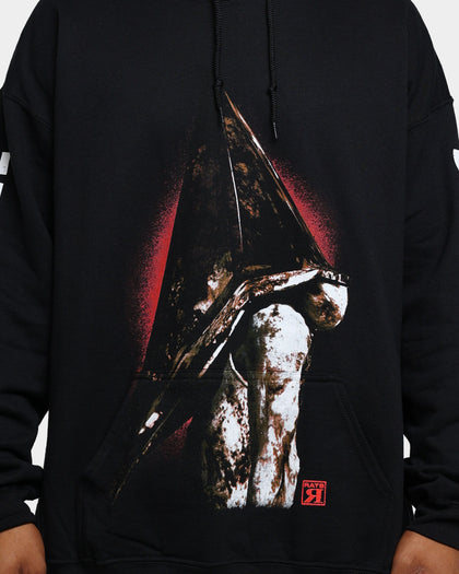 Rats Get Fat X Silent Hill Pyramid Head Hoodie Black