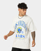 Majestic Athletic Los Angeles Rams Helmet Arch T-Shirt White Marle