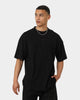 Carré Grid Iron Oversized T-Shirt Black