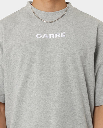 Carré Grid Iron Oversized T-Shirt Grey Marle