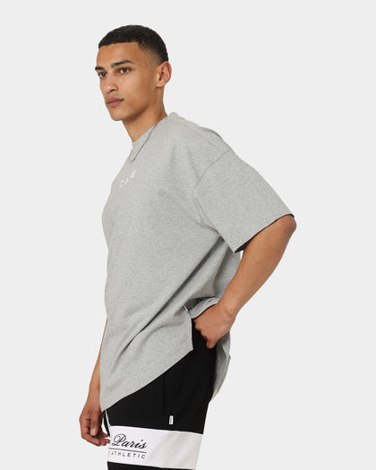 Carré Grid Iron Oversized T-Shirt Grey Marle