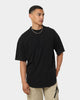 Carré Grid Iron Oversized T-Shirt Washed Black