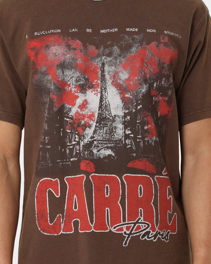 Carré Autumn Vintage T-Shirt Washed Brown