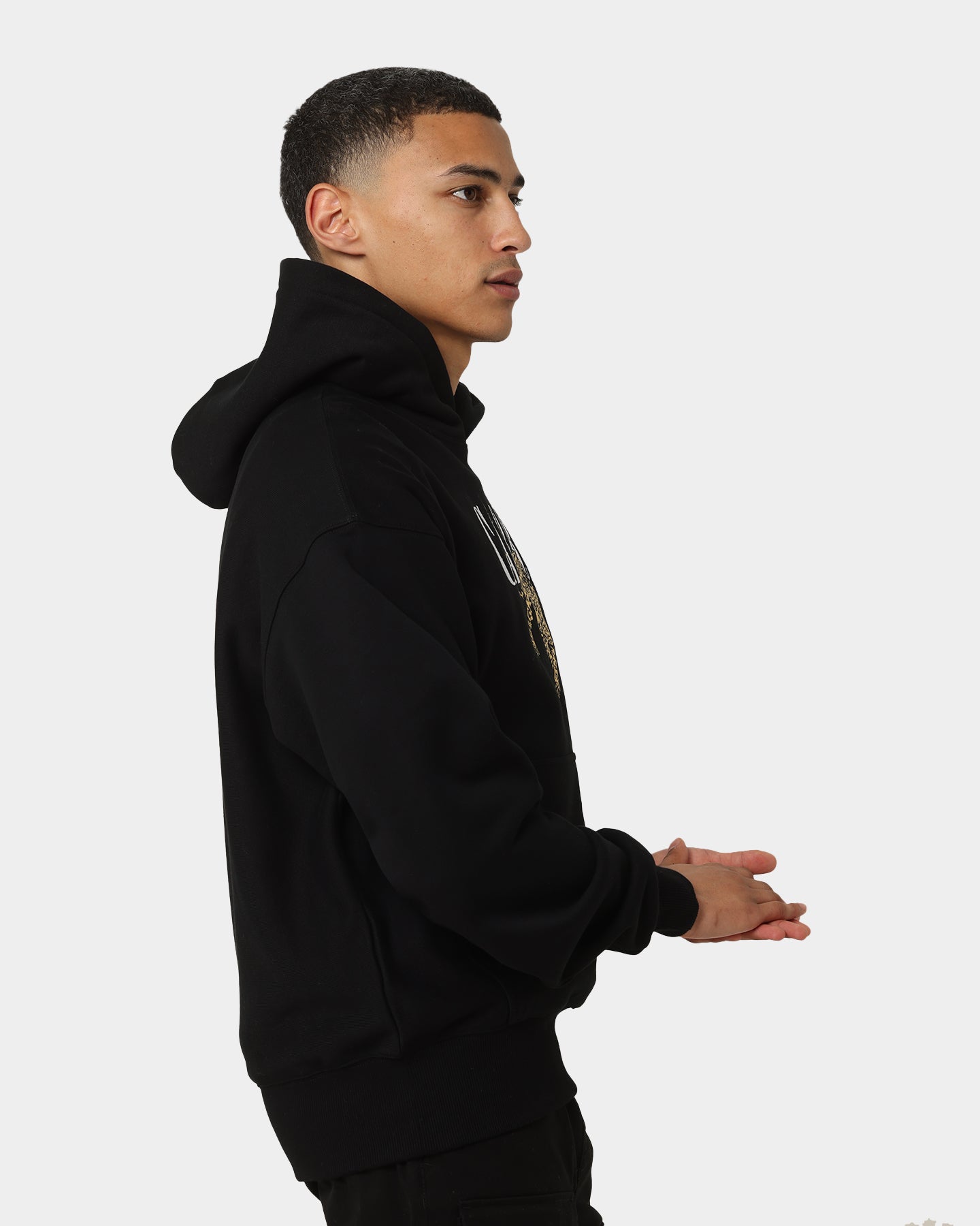 Carré Leo Oversized Hoodie Black | Culture Kings US