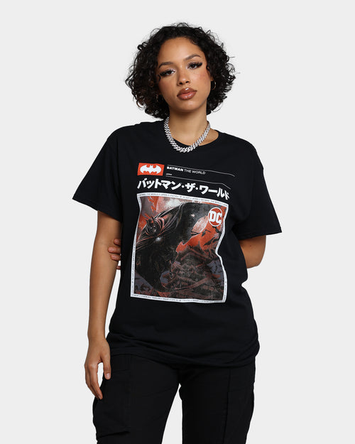 Goat Crew X Batman Batman The World Japan T-Shirt Black