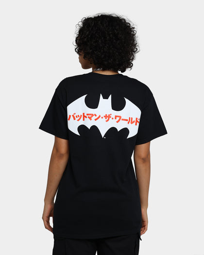 Goat Crew X Batman Batman The World Japan T-Shirt Black