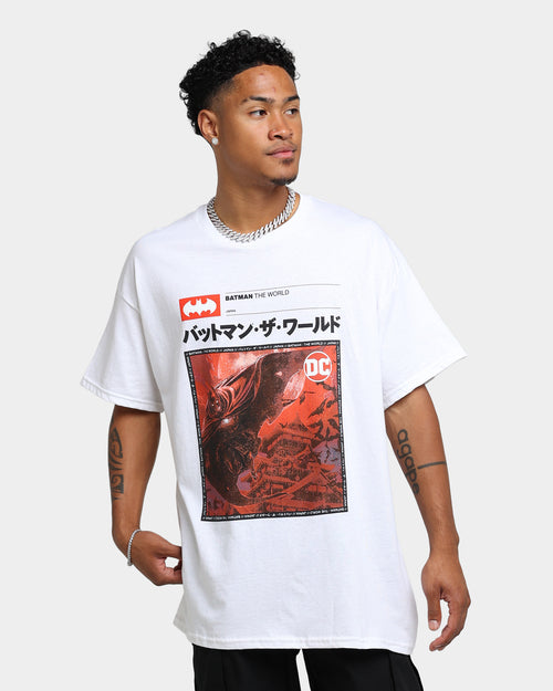 Goat Crew X Batman Batman The World Japan T-Shirt White