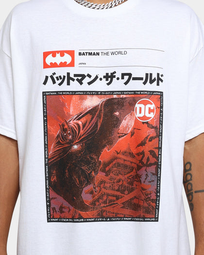 Goat Crew X Batman Batman The World Japan T-Shirt White