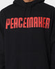 Goat Crew X Peacemaker Peace At Any Cost Hoodie Black