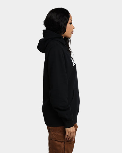 Raised By Wolves Initialism Snap Hoodie Black