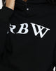 Raised By Wolves Initialism Snap Hoodie Black
