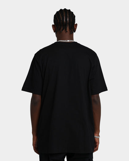 Raised By Wolves Typewriter T-Shirt Black