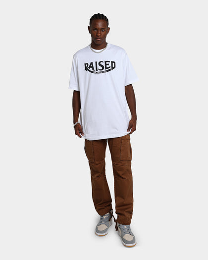 Raised By Wolves Typewriter T-Shirt White