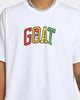 Goat Crew Don't H8 T-Shirt Off White