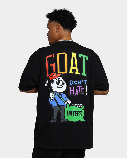 Goat Crew Don't H8 T-Shirt Off Black