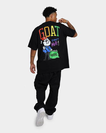 Goat Crew Don't H8 T-Shirt Off Black