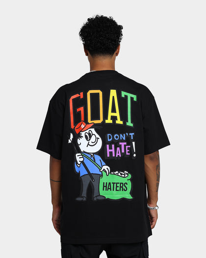 Goat Crew Don't H8 T-Shirt Off Black