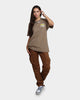 Goat Crew Free Love T-Shirt Brown