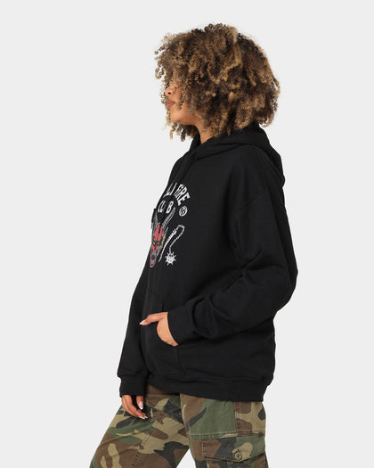 Goat Crew Goat Crew X Stranger Things Hellfire Hoodie Black