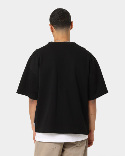 Carré Home Base Zip Up T-Shirt Black