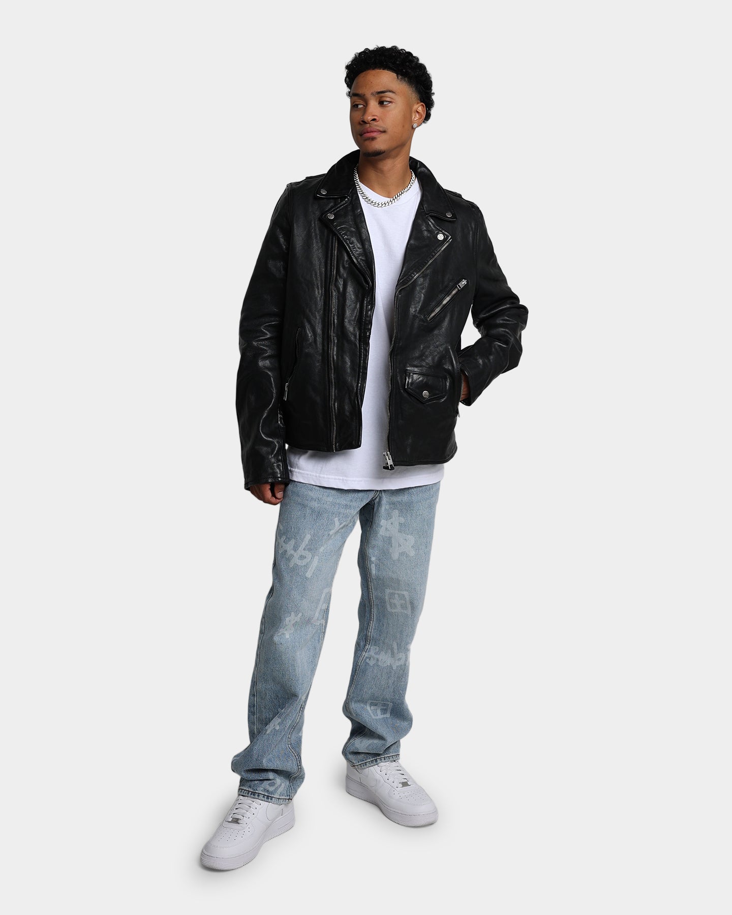 Ksubi Capitol Leather Jacket Black | Culture Kings US