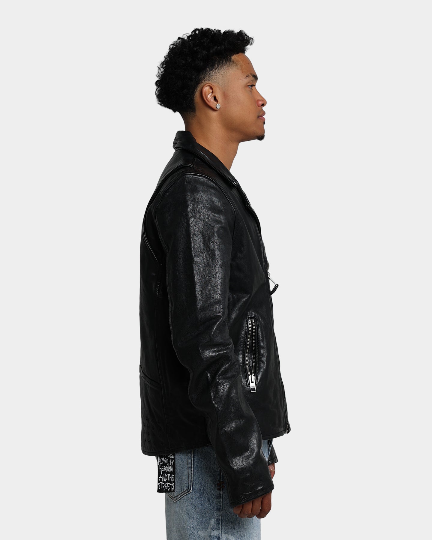 Ksubi Capitol Leather Jacket Black | Culture Kings US